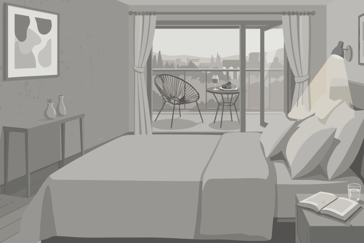 Chambre Familiale avec Balcon - Vue sur Montagne